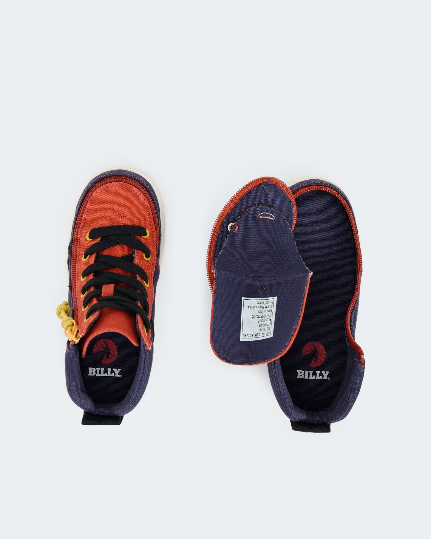 Street High Top (Toddler) - Navy Colourblock