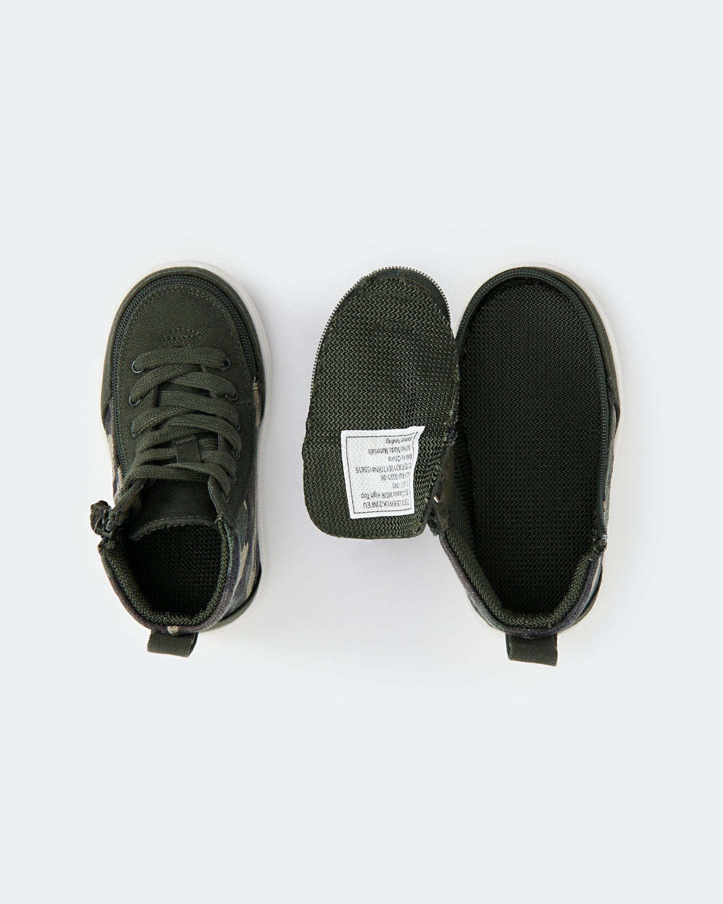 DR High Top (Toddler) - Olive Camo