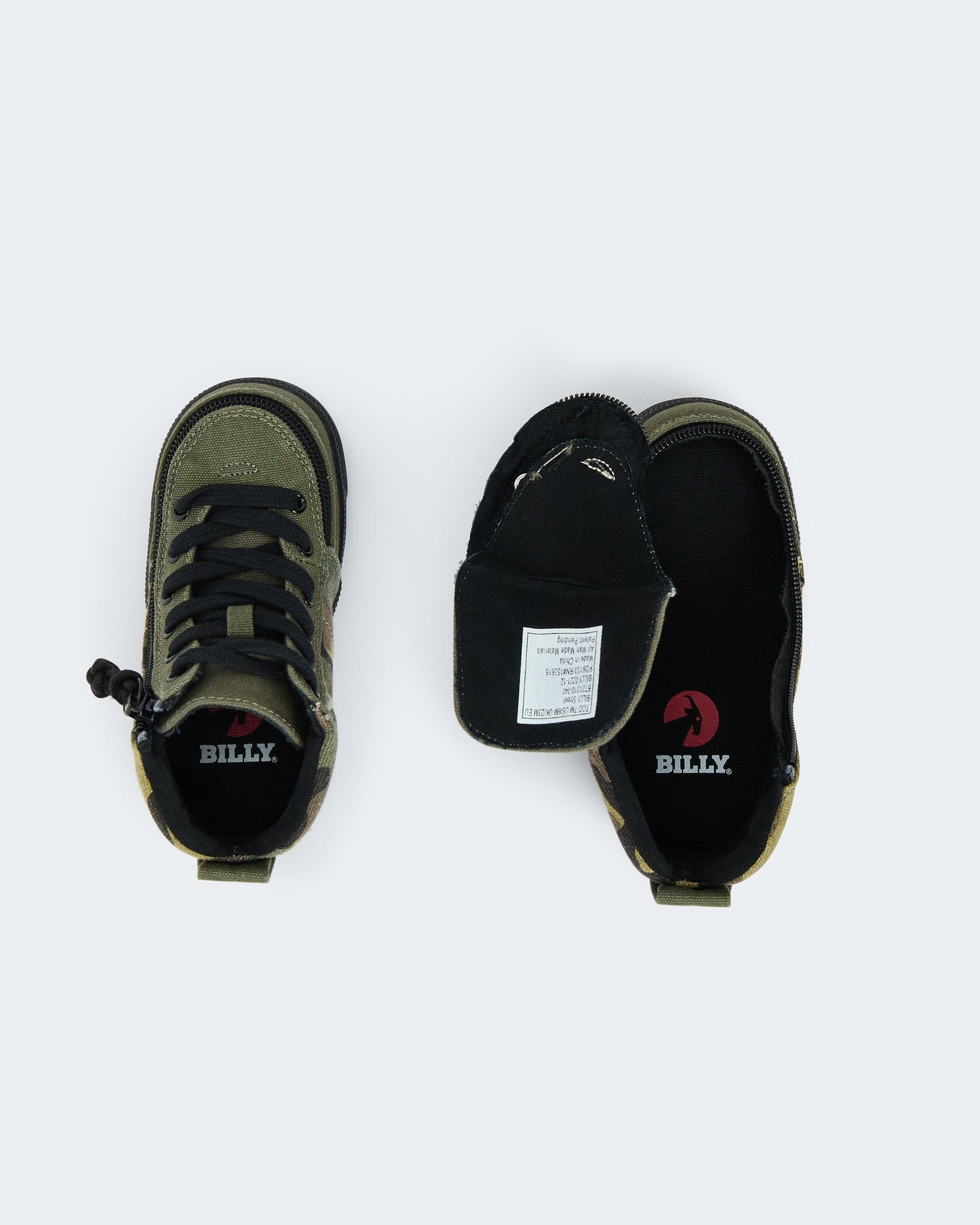 Street High Top (Toddler) - Olive Camo