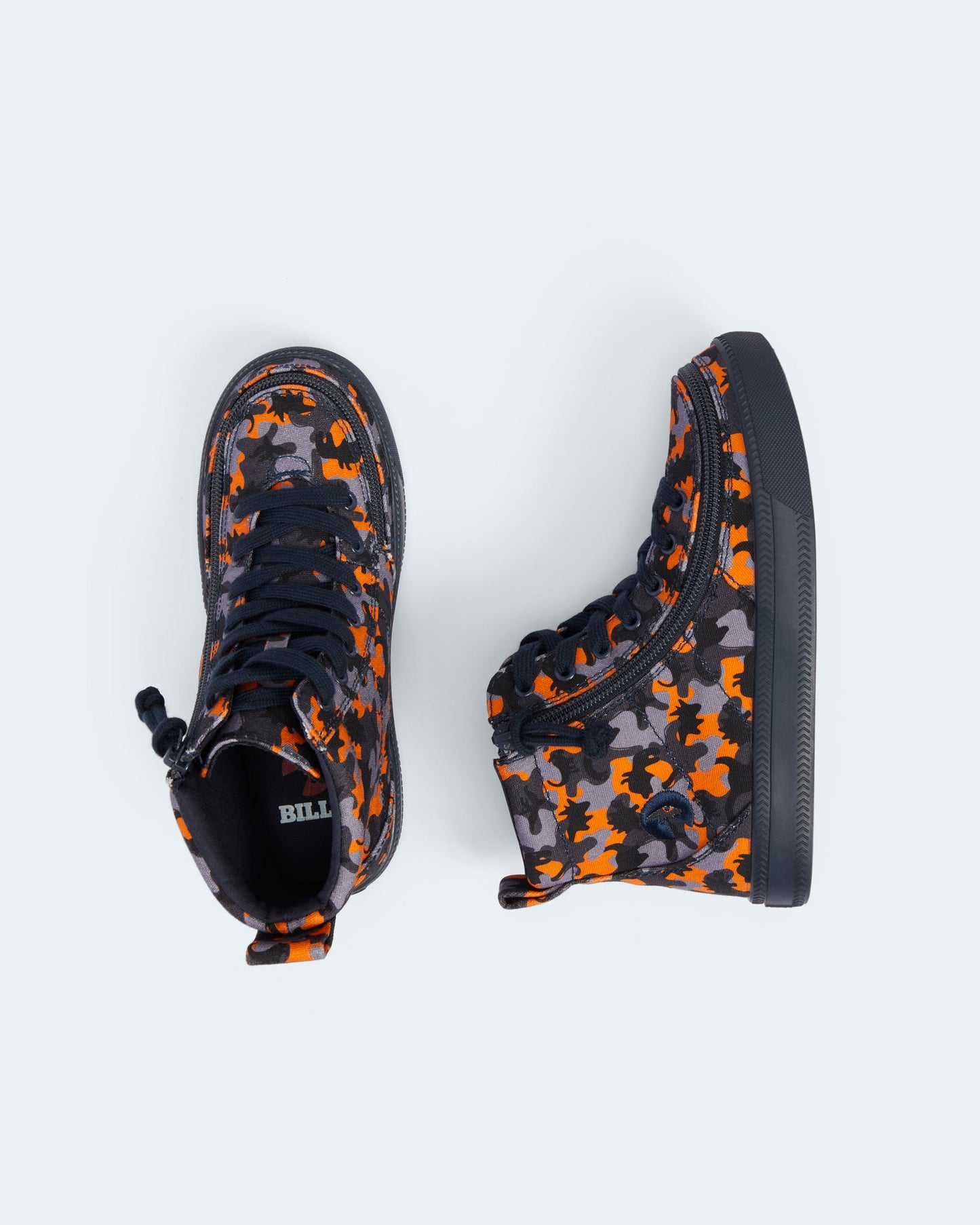 Classic High Top (Toddler) - Orange Dino