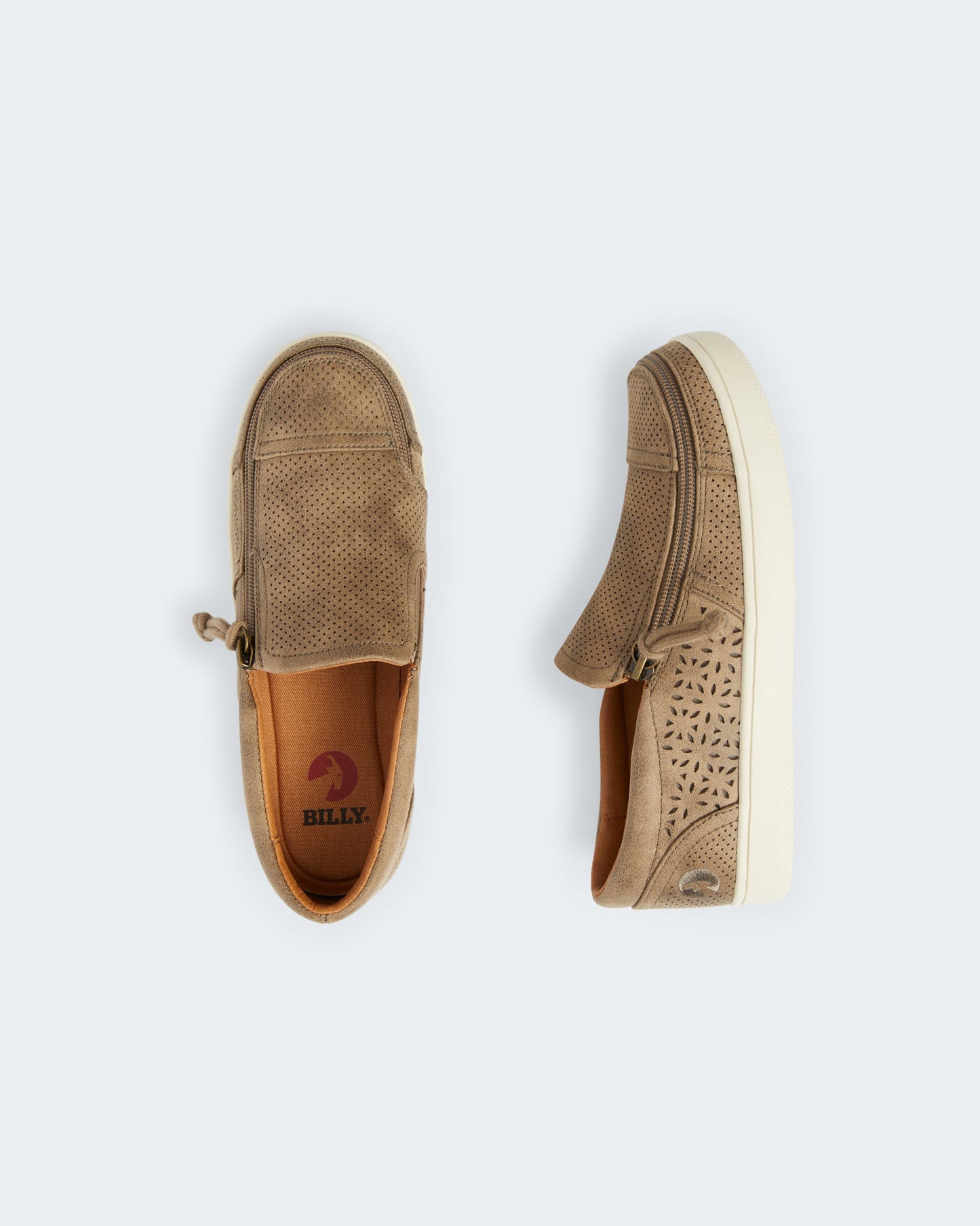 Perf Low Rise (Women) - Taupe