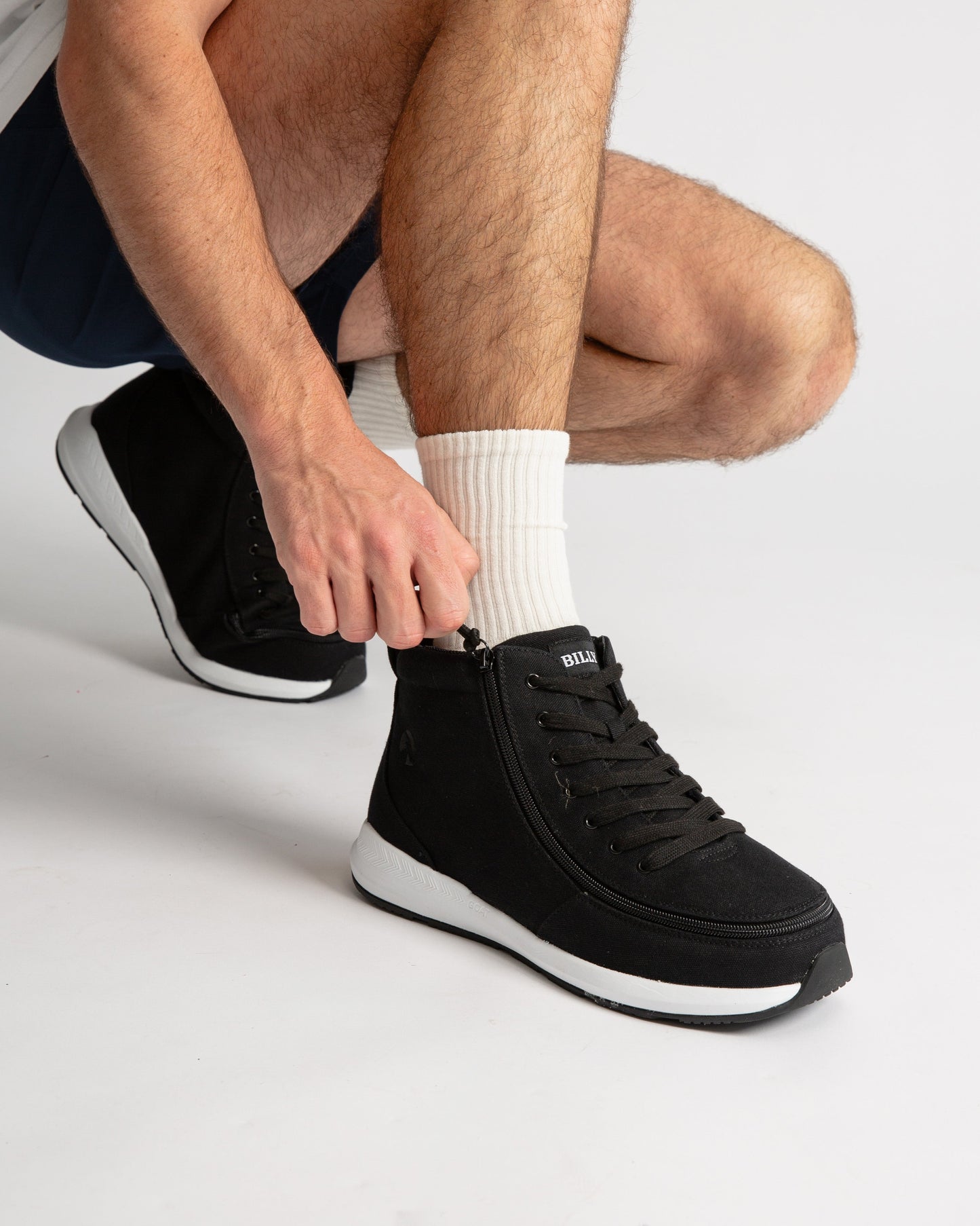Goat High Top (Mens) - Black/White