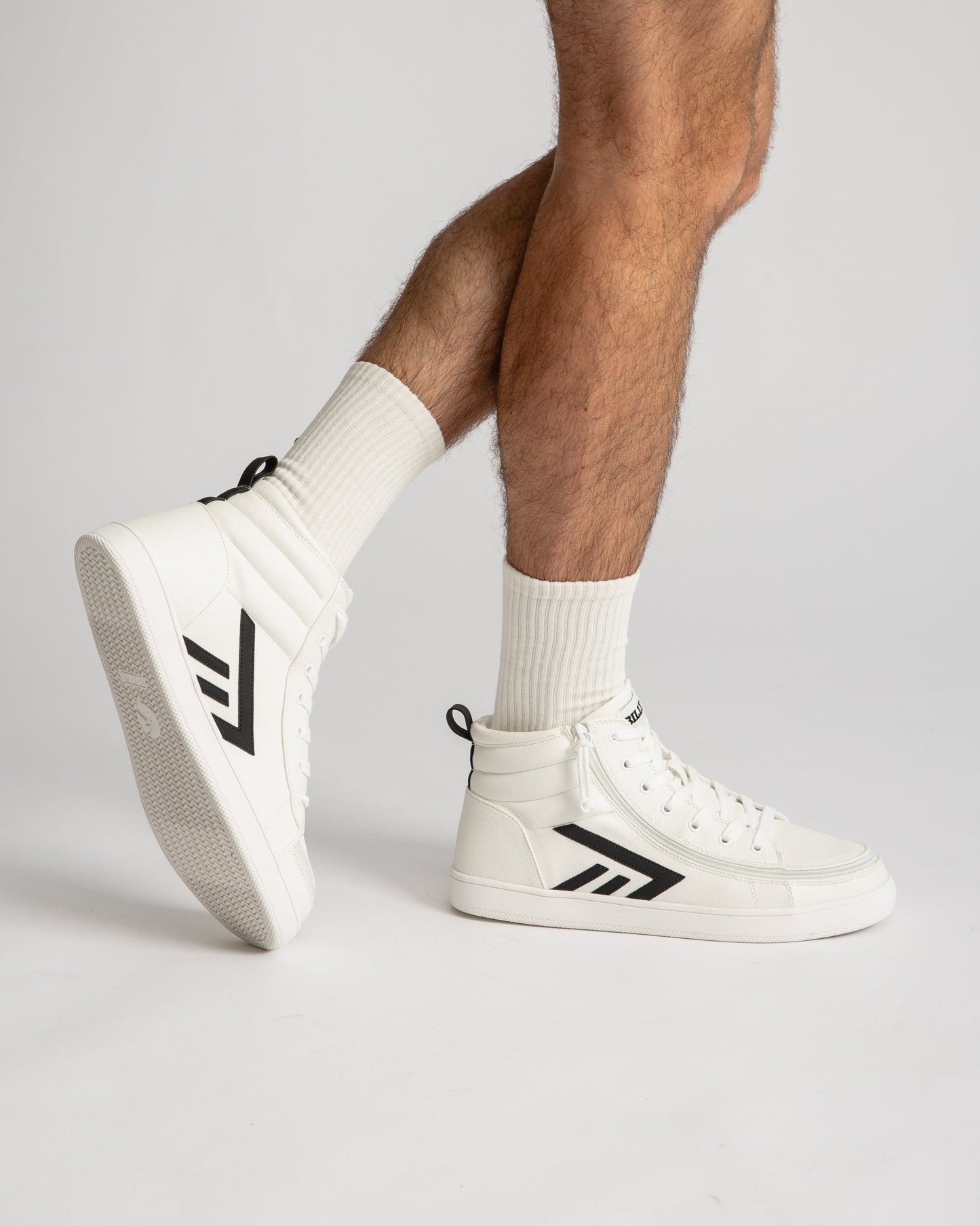 CS High Top (Unisex) - White/Black