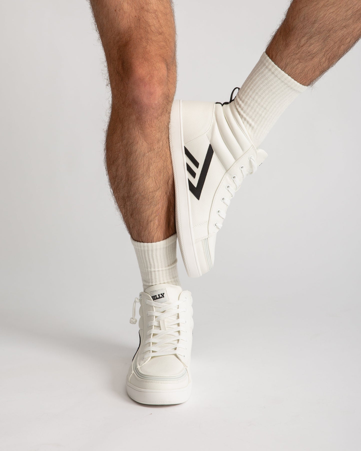 CS High Top (Unisex) - White/Black