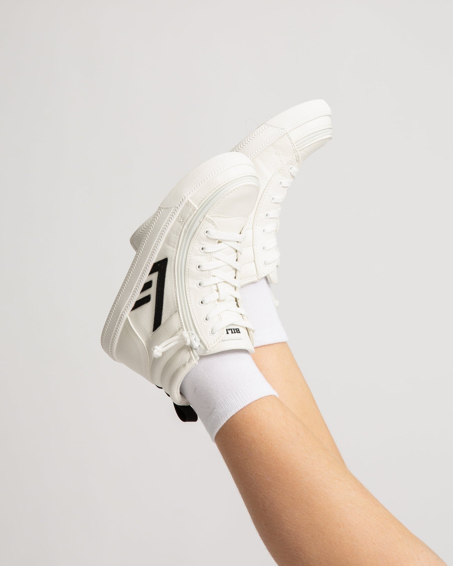 CS High Top (Kids) - White/Black