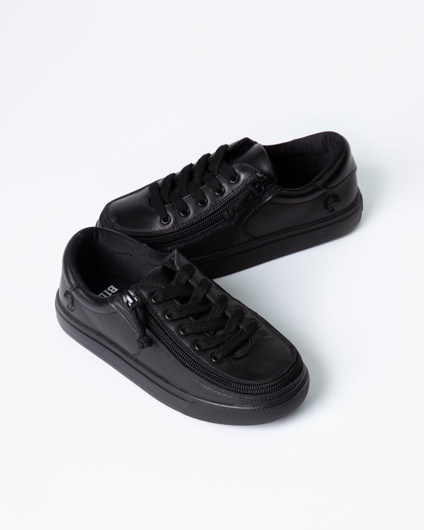 DR II Low Rise Sneaker (Toddler) - Black to the Floor Leather