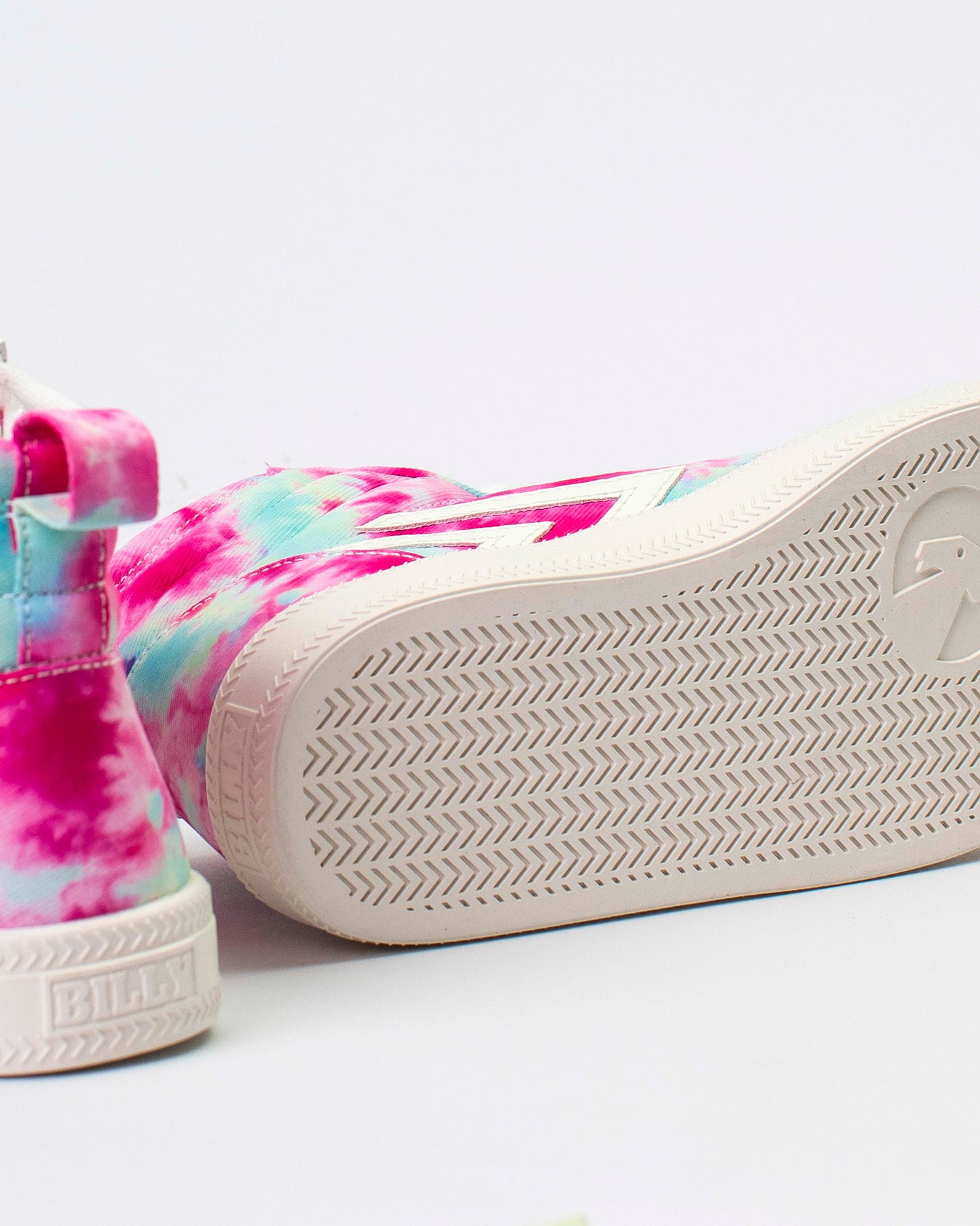 CS High Top (Kids) - Pink Watercolour