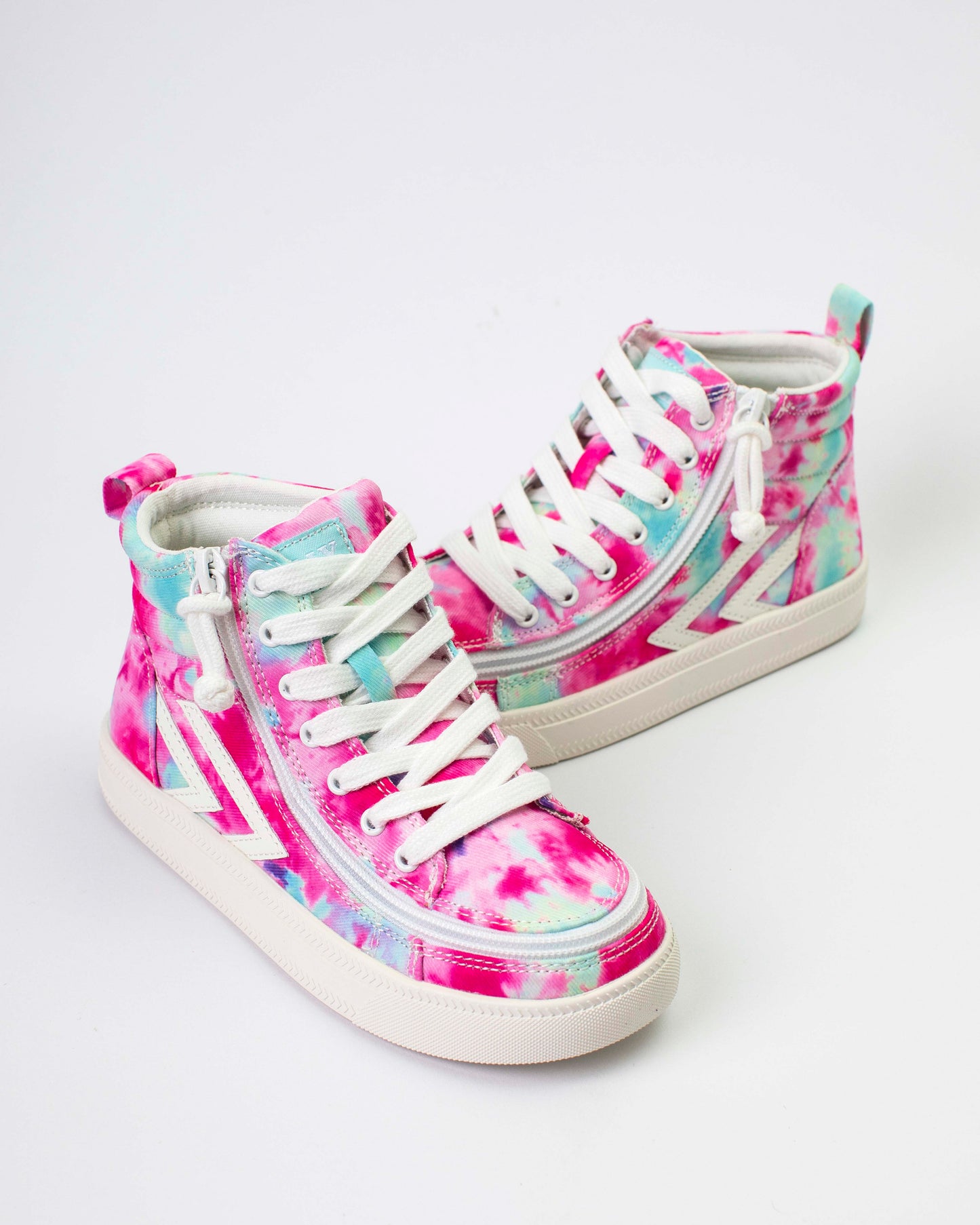 CS High Top (Kids) - Pink Watercolour