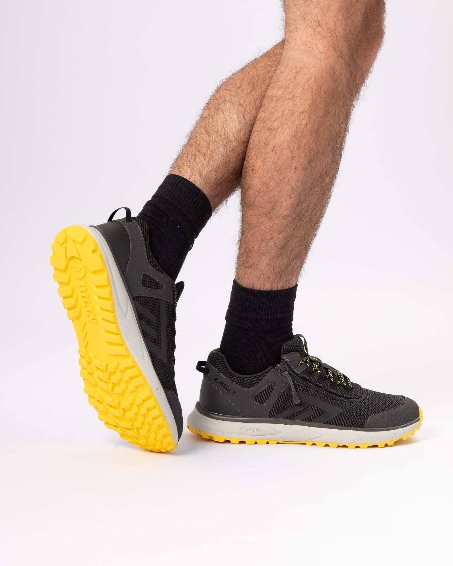 Inclusion Trail (Mens) - Charcoal/Yellow