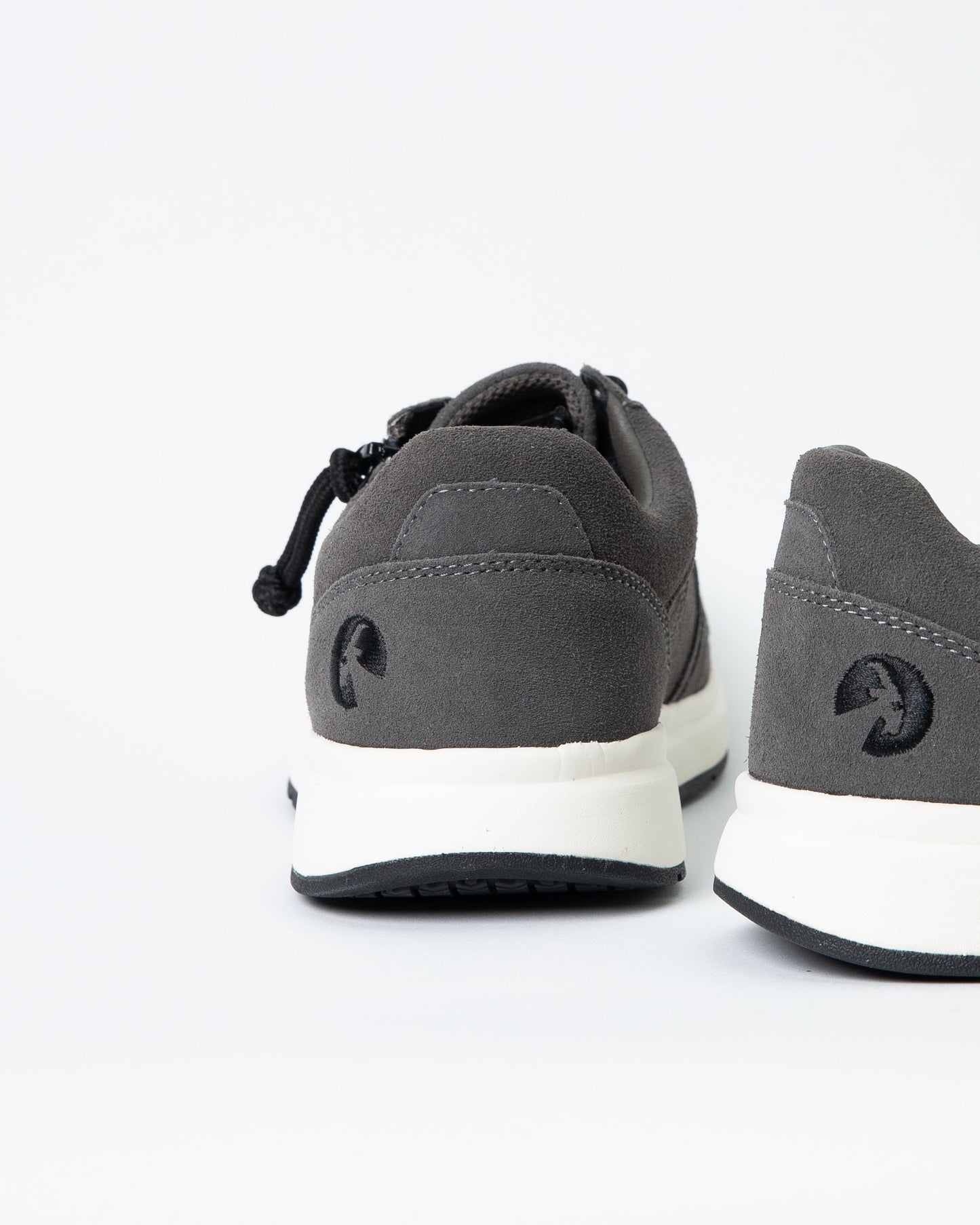 Comfort Jogger (Mens) - Grey Suede