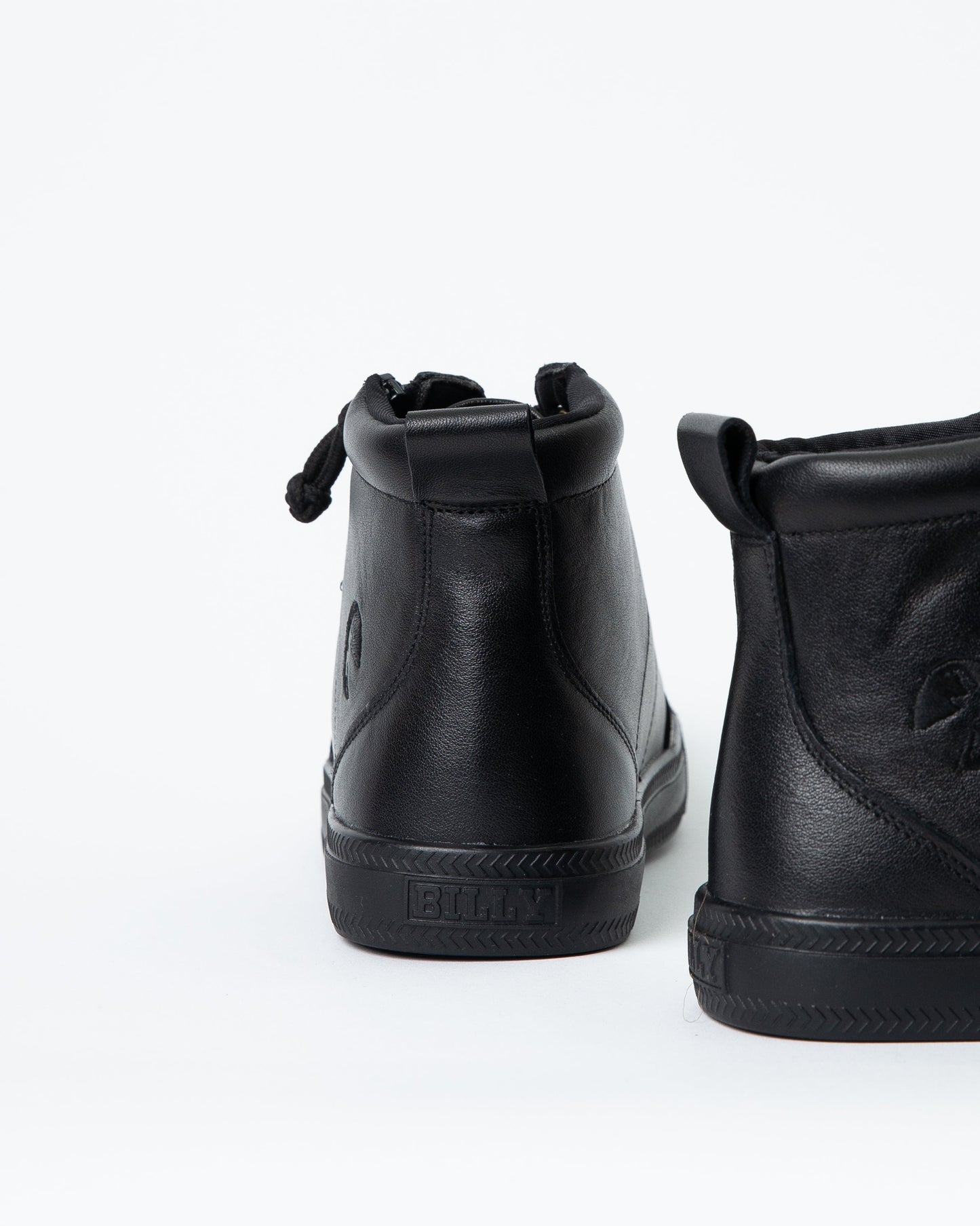 Classic High Top (Toddler) - Black to the Floor Leather