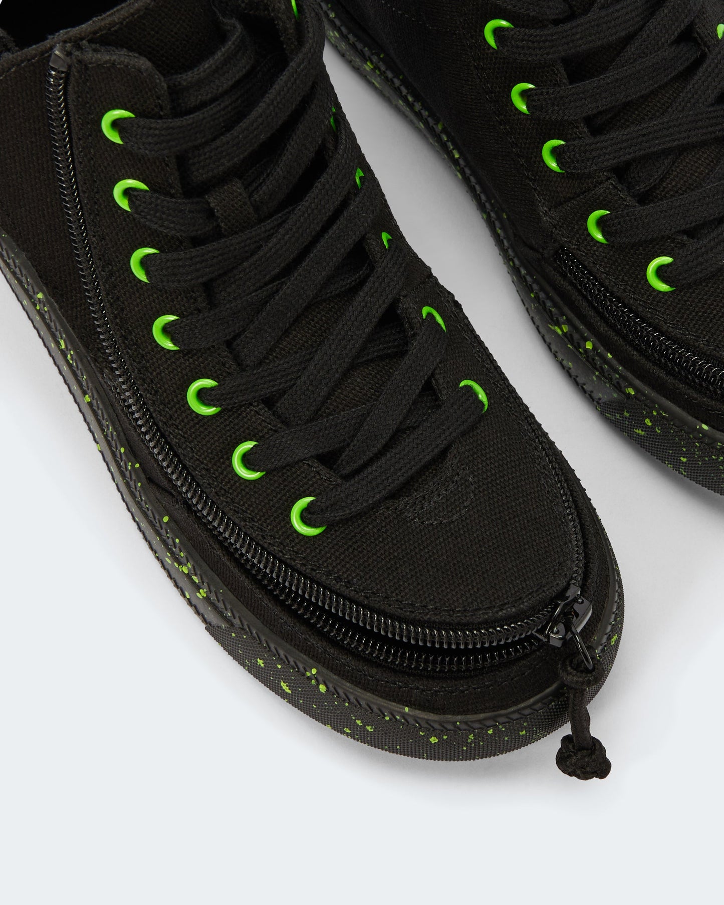 Classic High Top (Toddler) - Black/Green Speckle