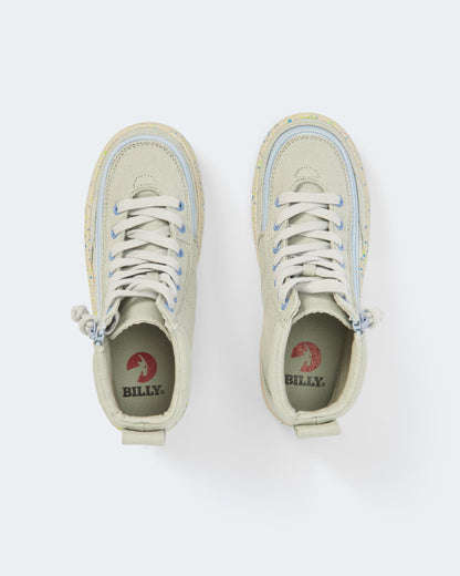 Classic High Top (Toddler) - Grey/Blue Speckle