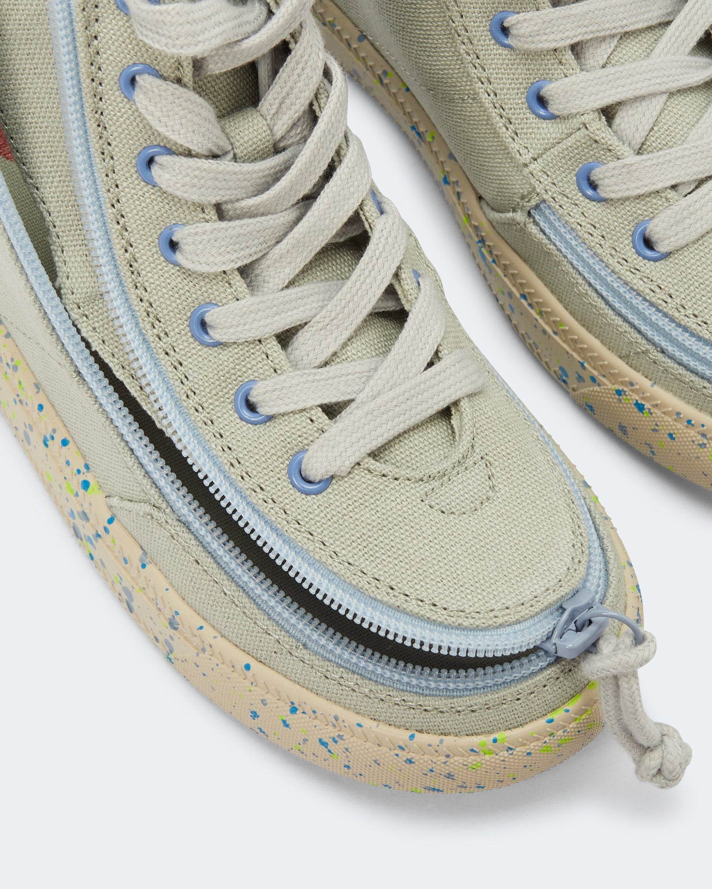 Classic High Top (Toddler) - Grey/Blue Speckle