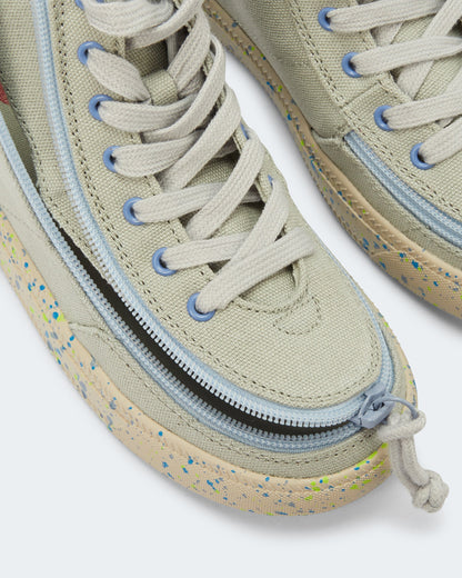 Classic High Top (Toddler) - Grey/Blue Speckle