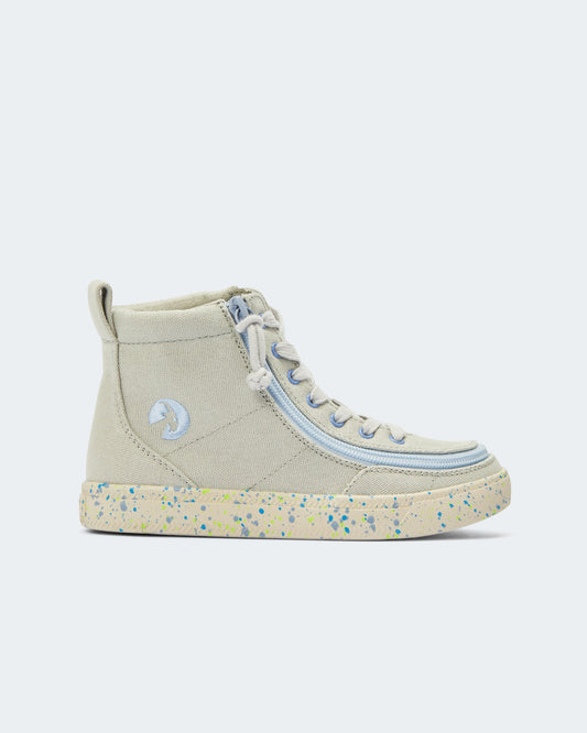 Classic High Top (Toddler) - Grey/Blue Speckle