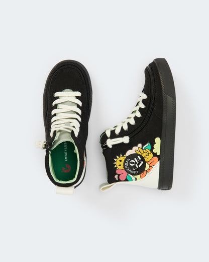 EH x Billy - Classic High Top (Toddler) - Universal Love Black