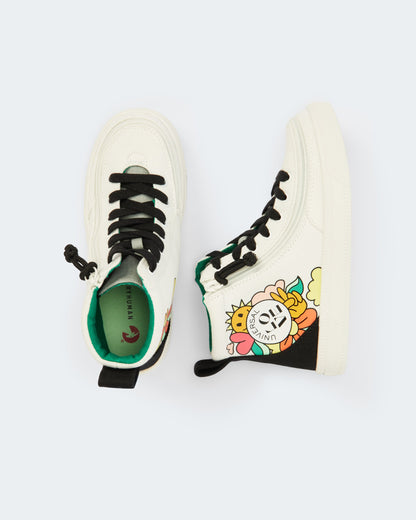 EH x Billy - Classic High Top (Toddler) - Universal Love White