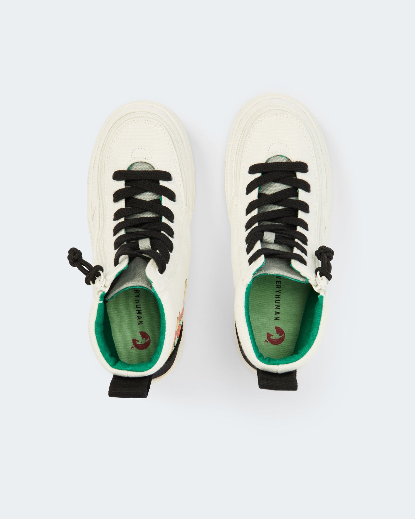 EH x Billy - Classic High Top (Toddler) - Universal Love White