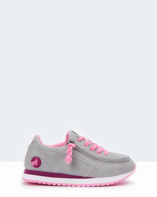 Jogger (Kids) - Grey/ Fuschia