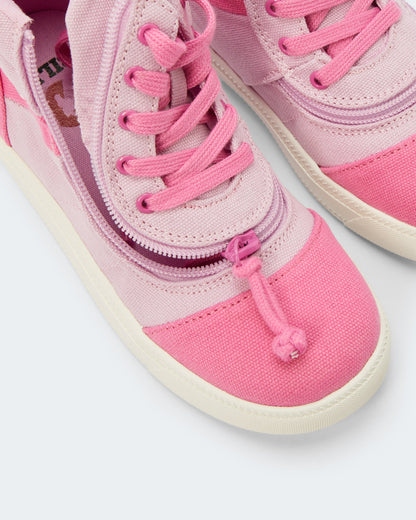Street Short Wrap High Top (Kids) - Pink/Pink