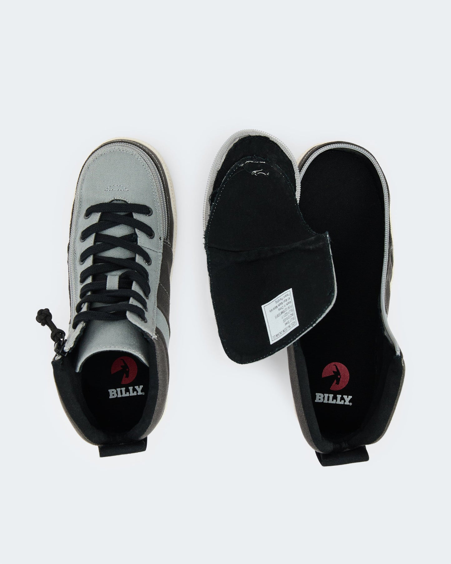 Street High Top (Toddler) - Grey Colourblock