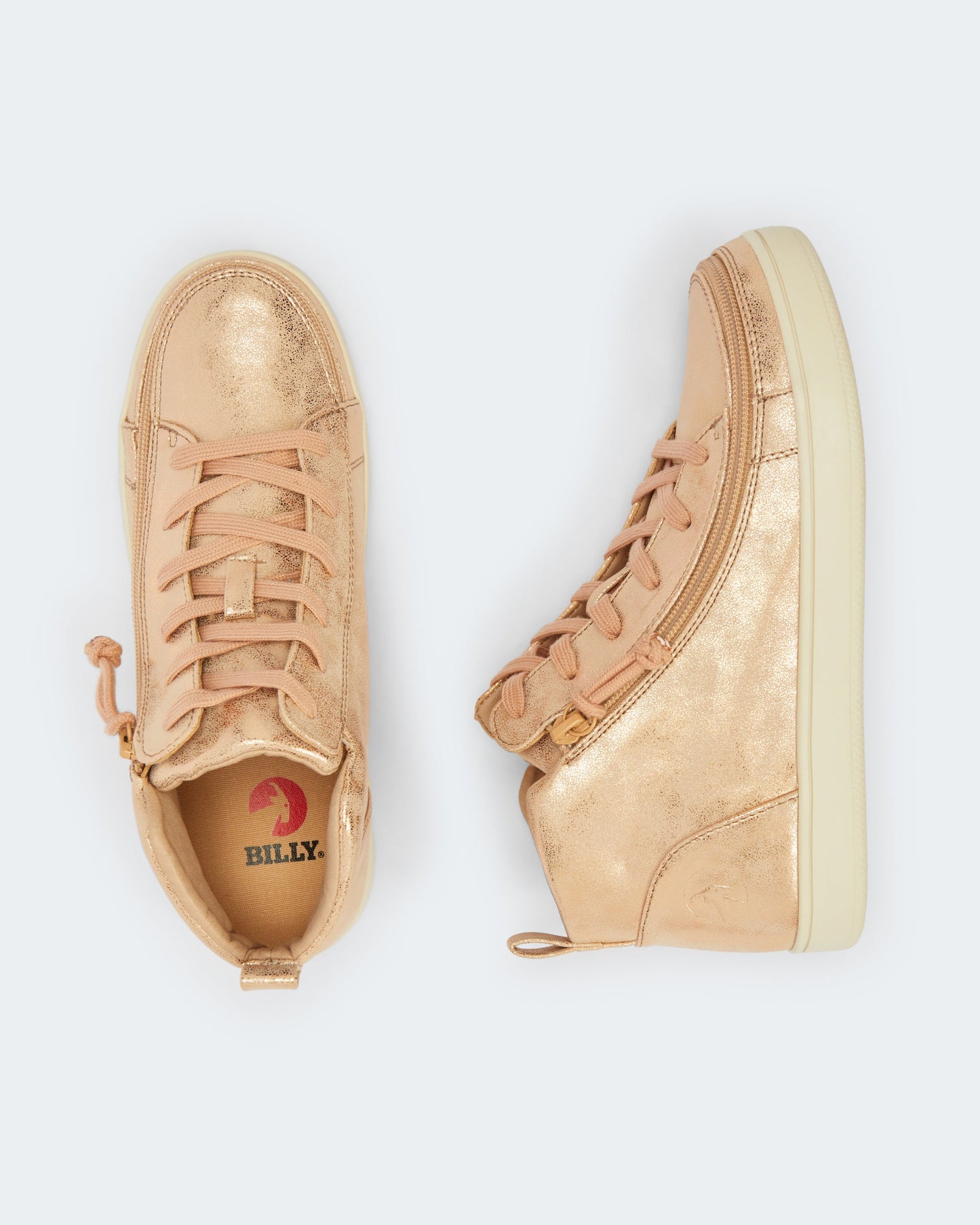 Mid Top Sneaker (Women) - Rose Gold