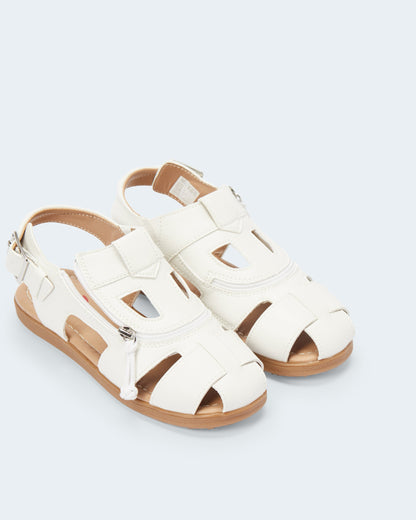 Billy Sandal (Toddler) - White