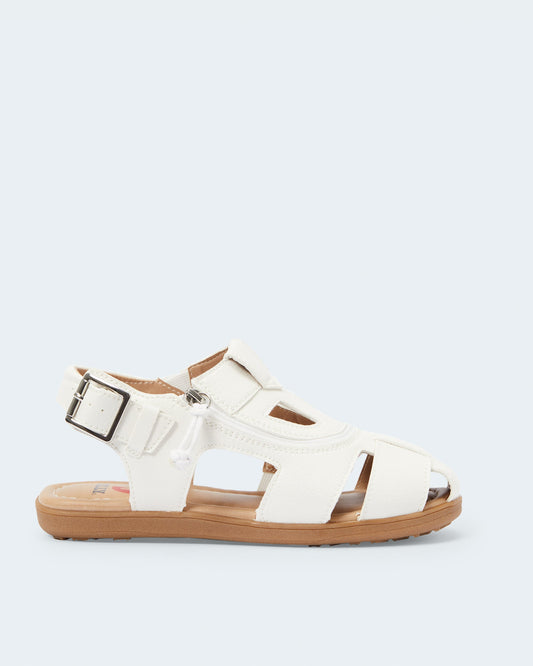 Billy Sandal (Kids) - White