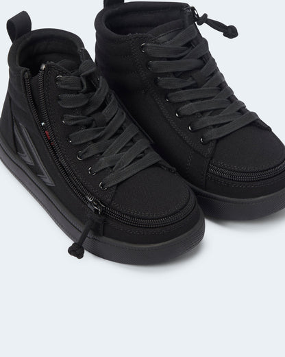 CS High Top (Kids) - Black to the Floor