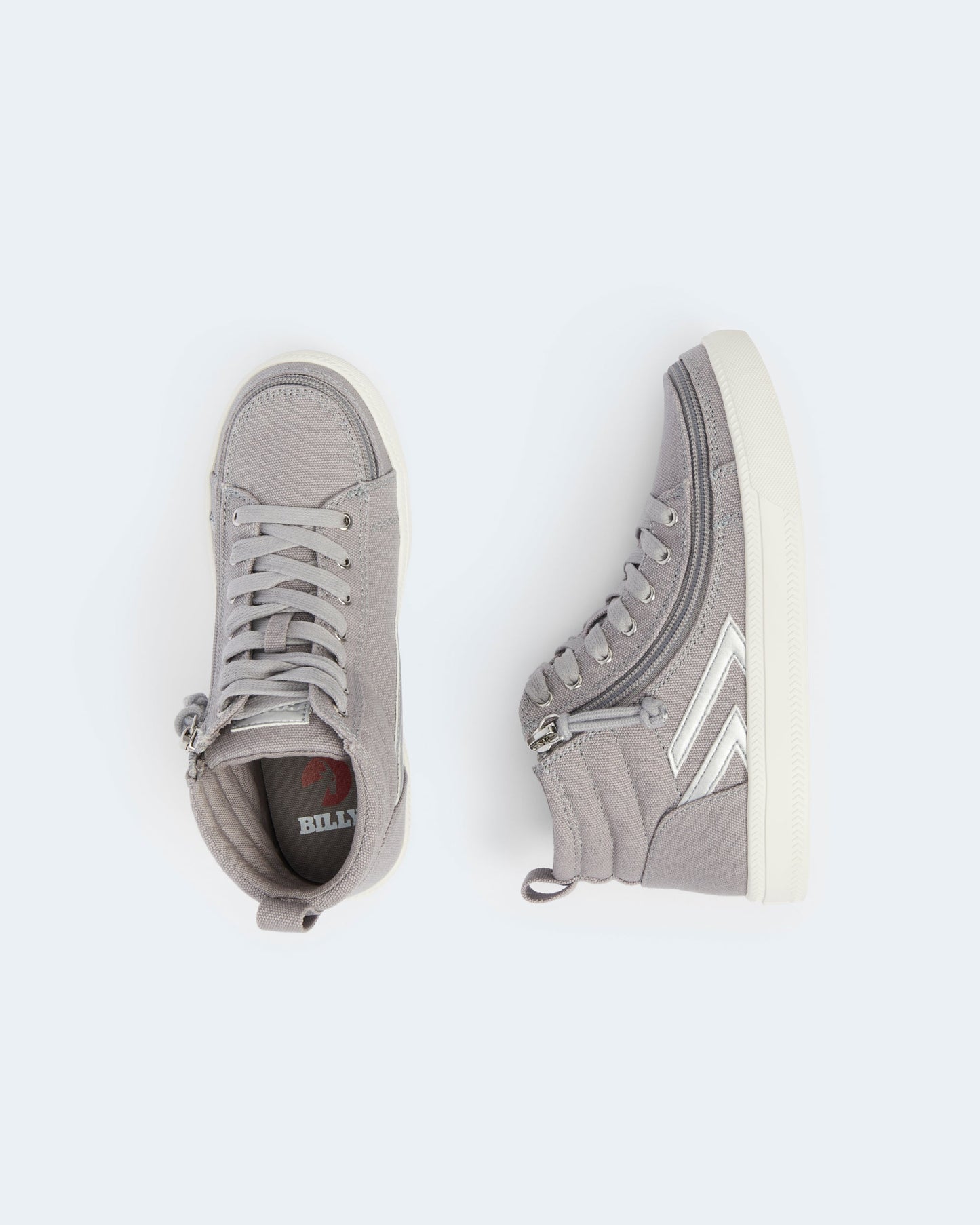 CS High Top (Kids) - Grey Silver