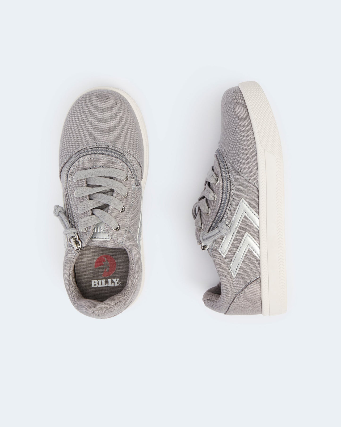 CS Low Rise (Kids) - Grey/Silver
