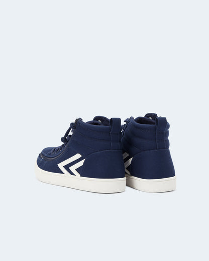 CS High Top (Unisex) - Navy/White