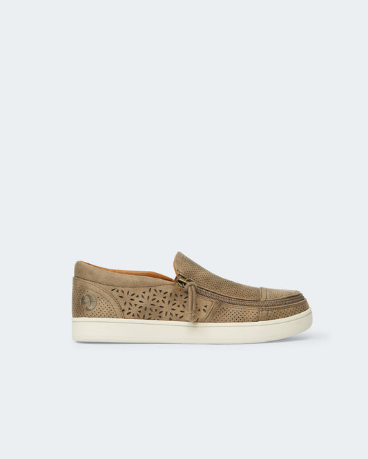 Perf Low Rise (Women) - Taupe