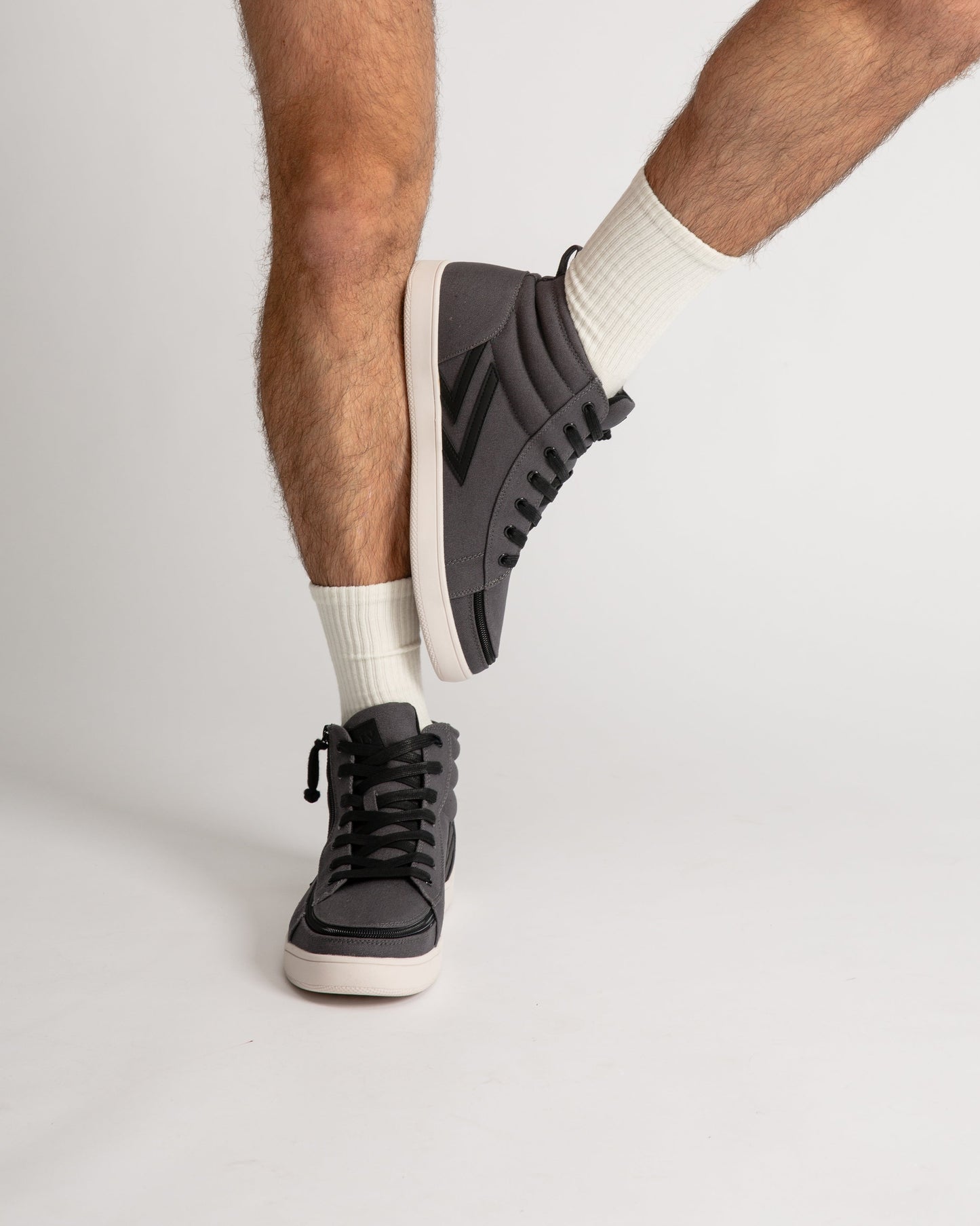 CS High Top (Unisex) - Charcoal/Black