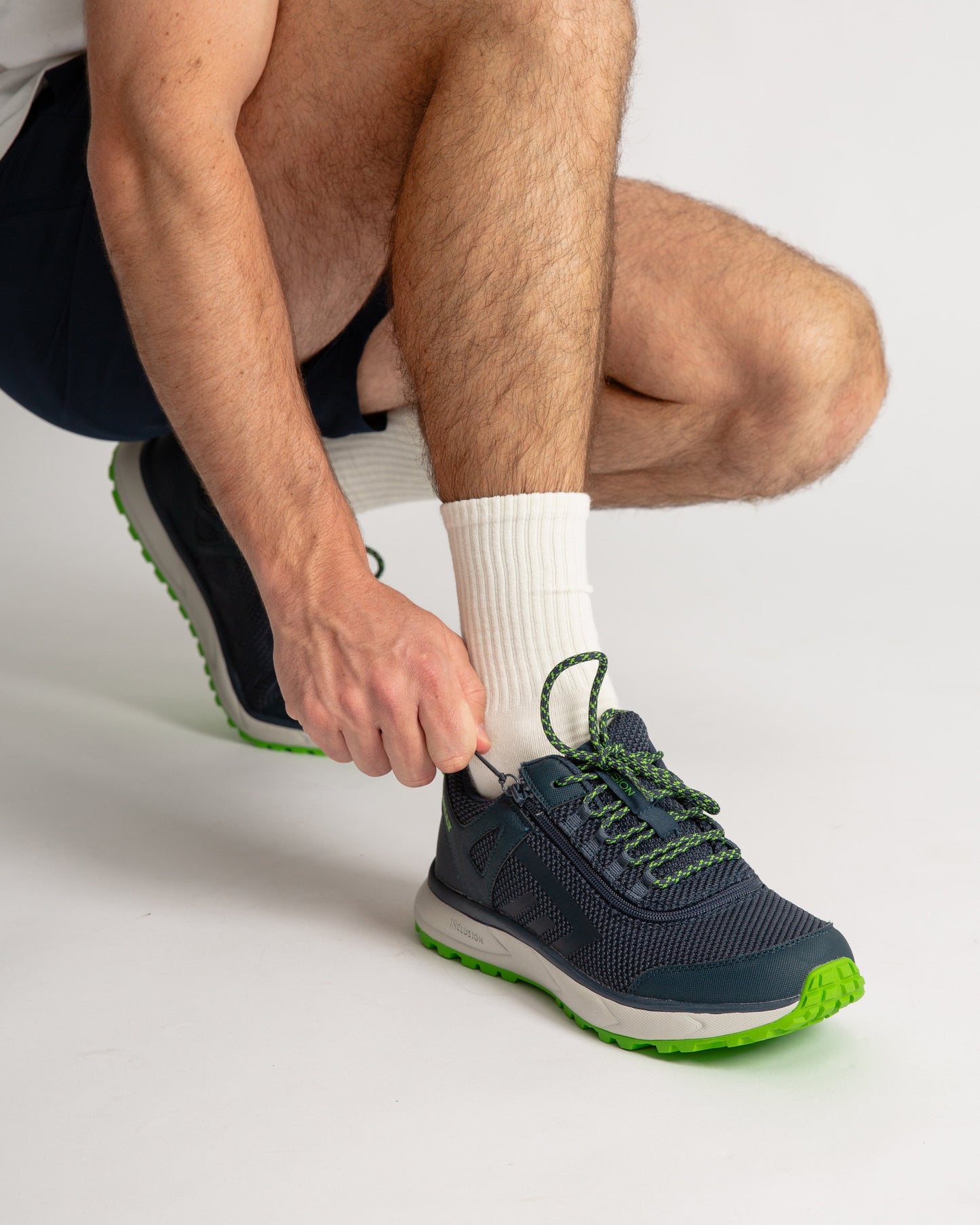 Inclusion Trail (Unisex) - Navy/Green