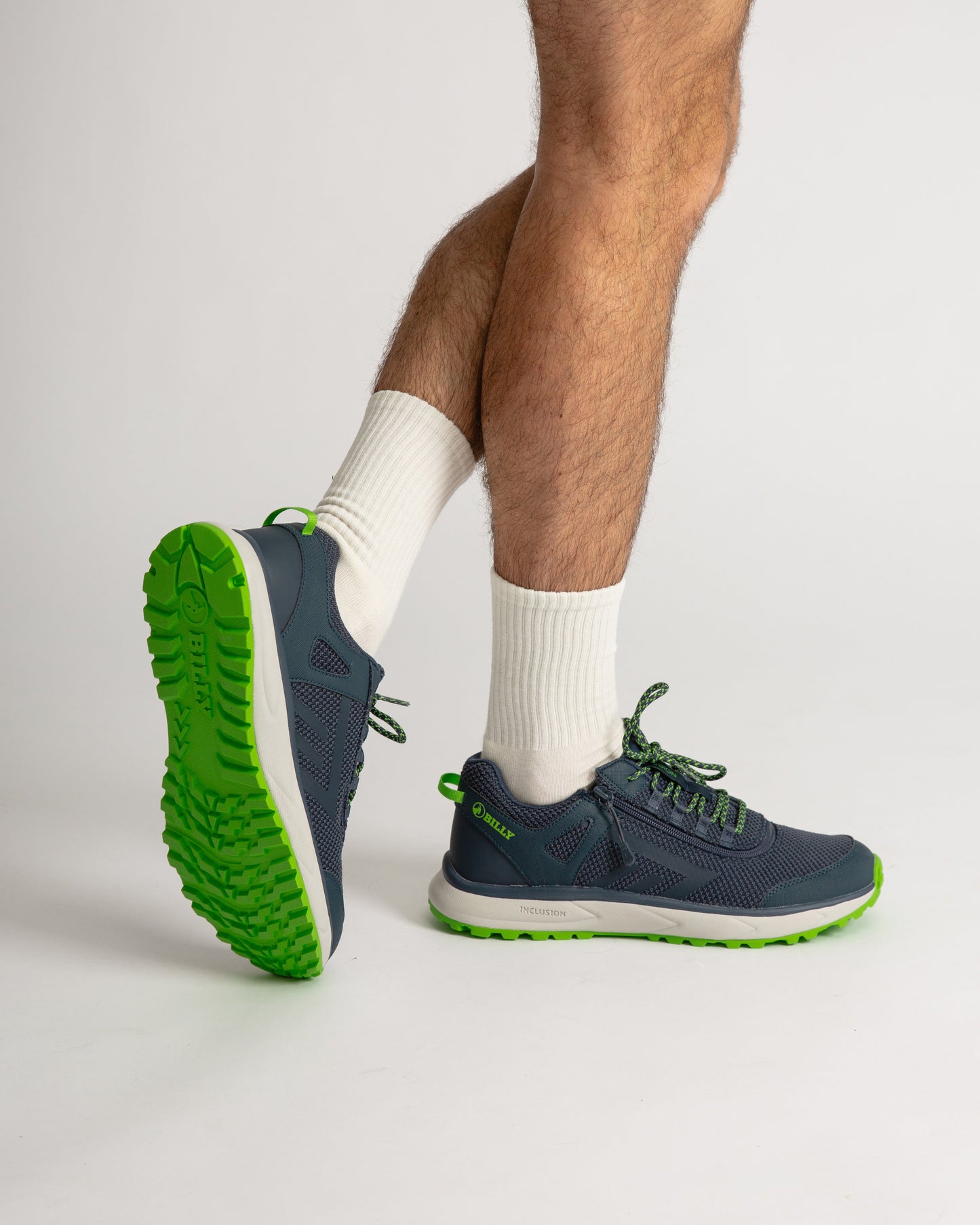 Inclusion Trail (Unisex) - Navy/Green