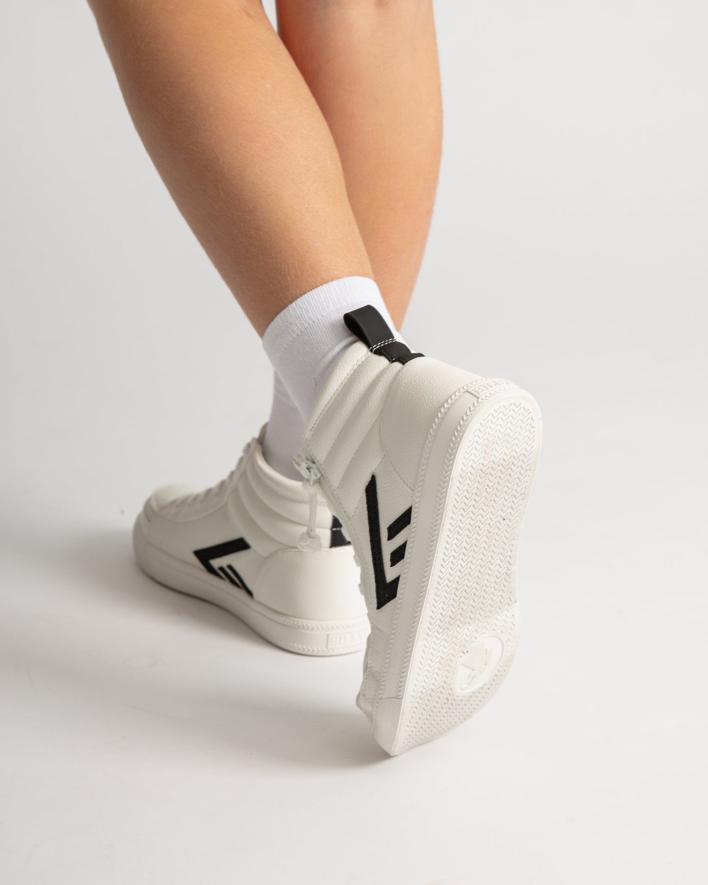 CS High Top (Kids) - White/Black