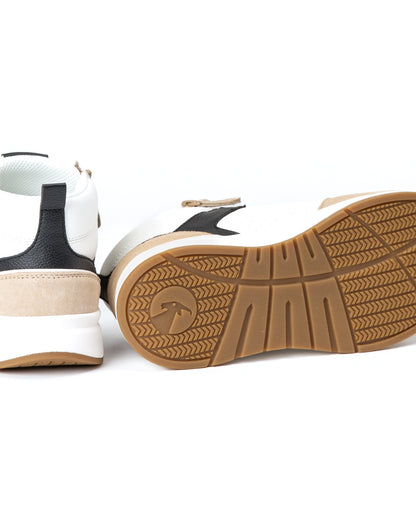 Comfort DZ (Women) - White/Tan/Black