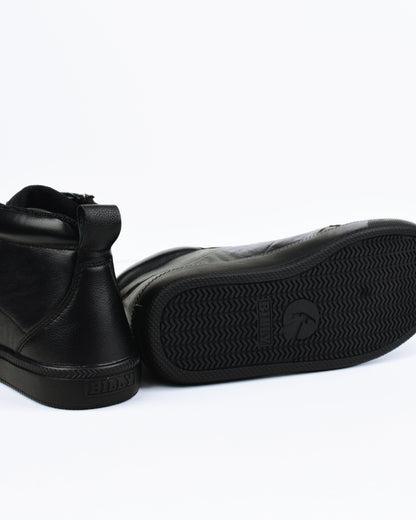 DR II High Top (Toddler) - Black to the Floor Leather
