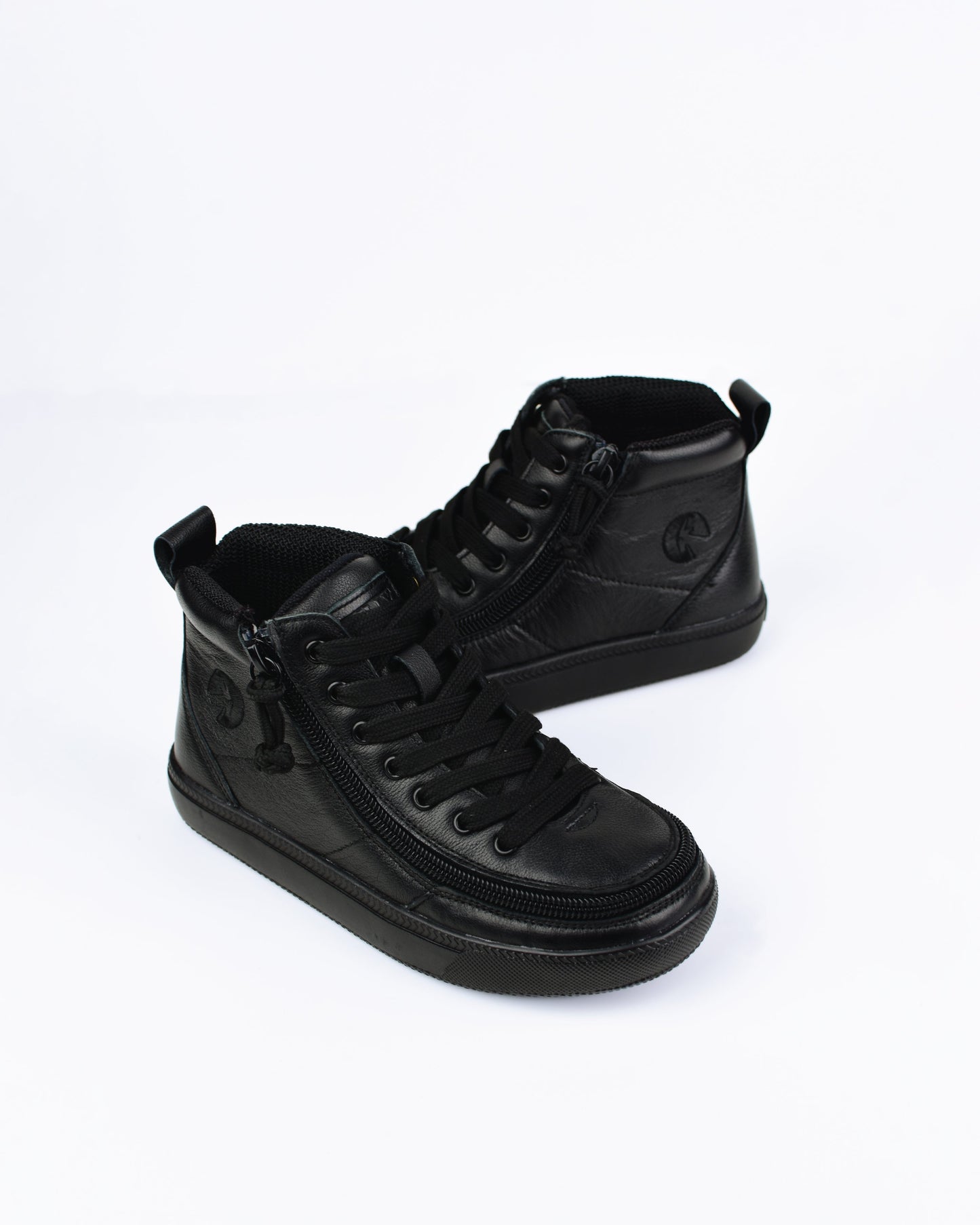 DR II High Top (Kids) - Black to the Floor Leather