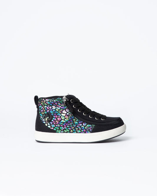 DR II High Top (Kids) - Black Leopard