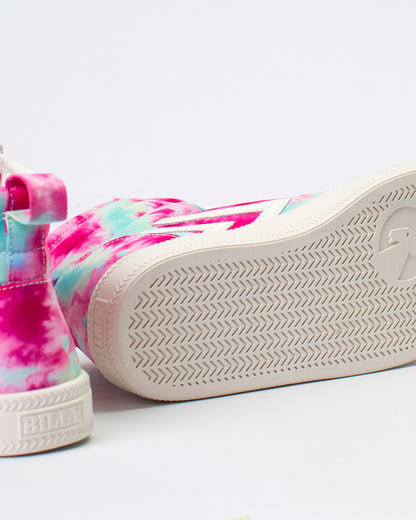 CS High Top (Kids) - Pink Watercolour