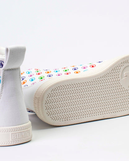 Classic High Top (Toddler) - Rainbow Polka