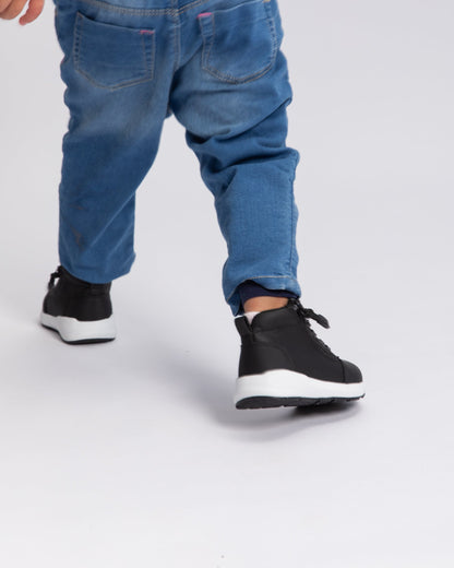 Goat DZ High Top (Kids) - Rugged Black