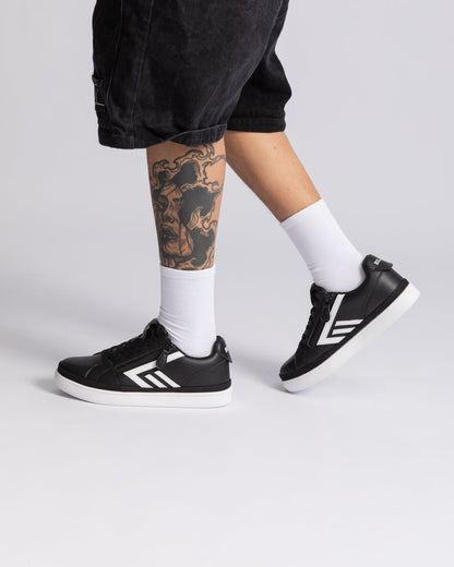 CS Low Top (Unisex) - Black/White