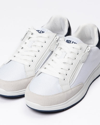 Comfort Court (Unisex) - White/Navy