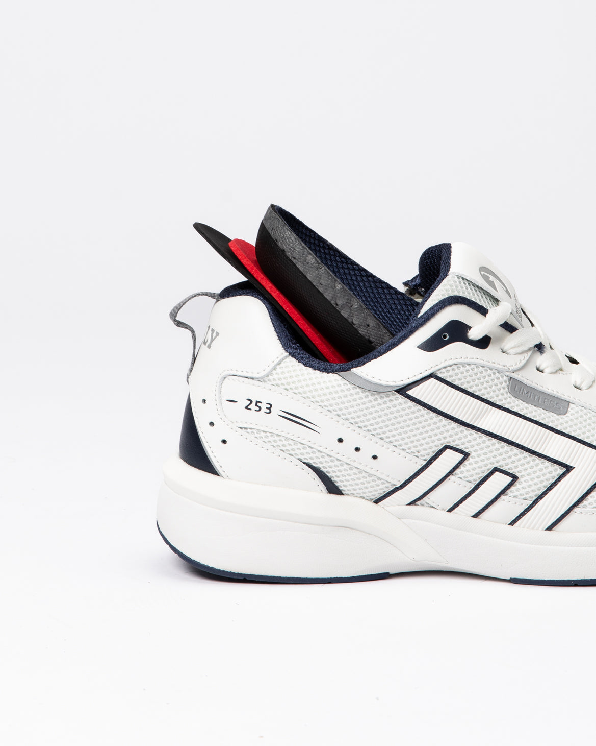 Limitless 253 (Unisex) - White/Navy