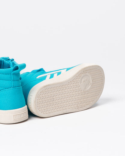 CS High Top (Toddler) - Turquoise/White