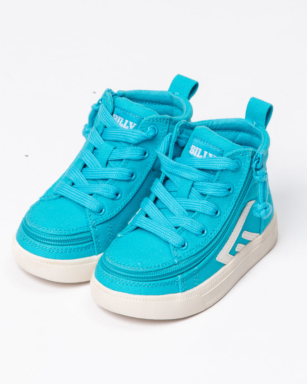 CS High Top (Kids) - Turquoise/White